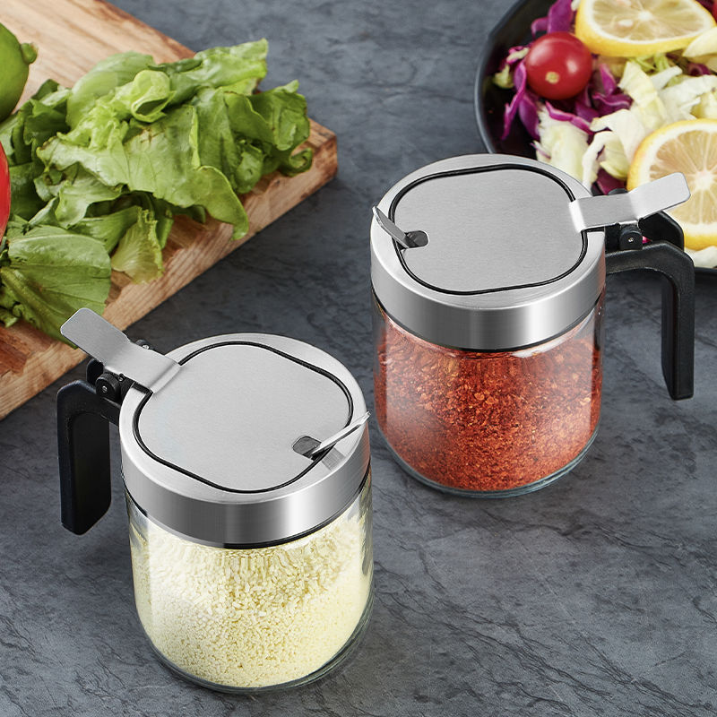 Glass Spice Shaker Jar