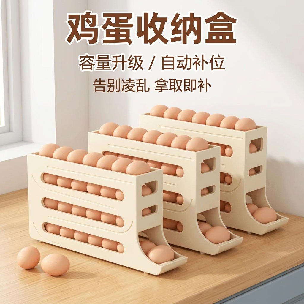 Fridge Storage Box Clear Plastic Food Organiser - 图片 3