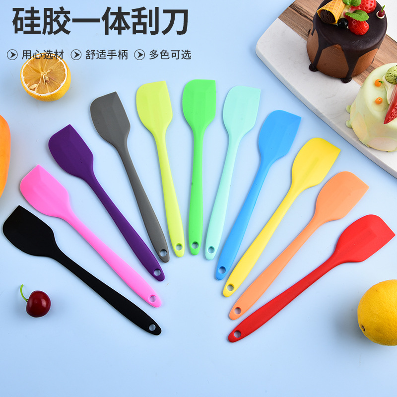 Silicone Dough Scraper Spatula For Cake Baking