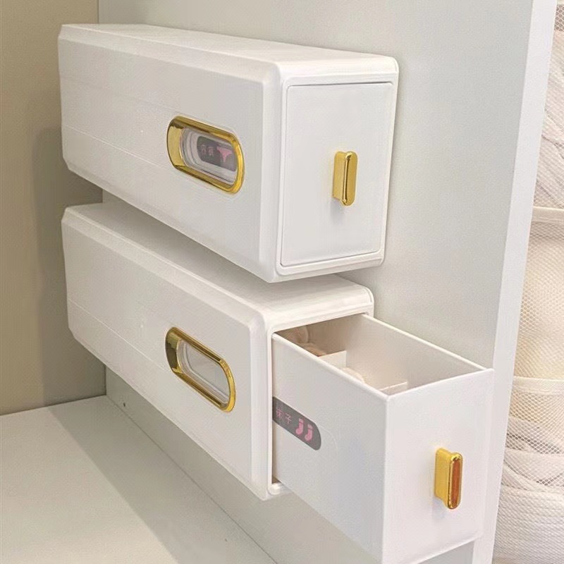Wall‑Mounted Drawer‑Type Storage Box for Socks & Underwear